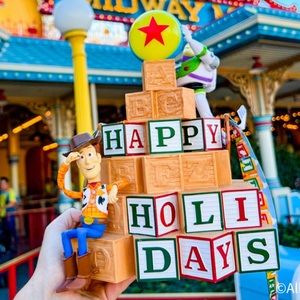 ✨ DISNEY PARKS TOY STORY BLOCK POPCORN BUCKET ✨